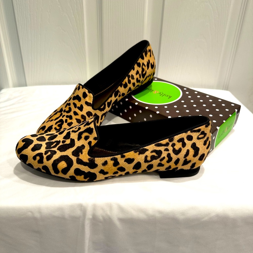 NWB Kelly & Katie Dandy Leopard Loafer